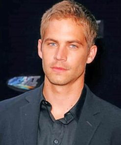 Paul Walker Actor paint by numbers