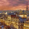 The Best Views In Paris France paint by numbers