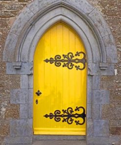 Yellow Door paint by numbers