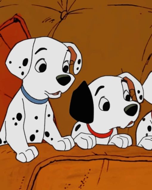 101 Dalmatians paint by numbers