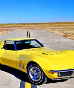 1969 Chevrolet Corvette Zl1 paint by numbers