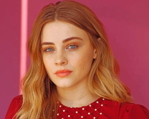 Actress Josephine Langford paint by numbers