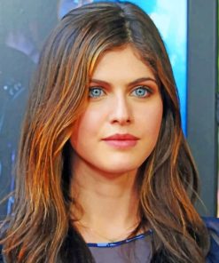 Alexandra Daddario Paint By Numbers