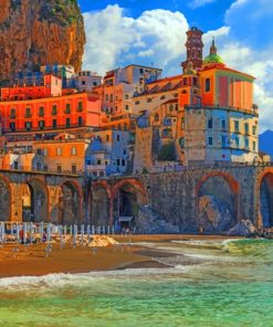 Amalfi Coast Paint By Numbers