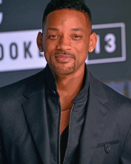 American Actor Will Smith paint by numbers