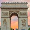 Arc De Triomphe In Paris