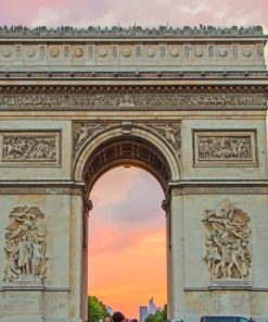 Arc De Triomphe In Paris