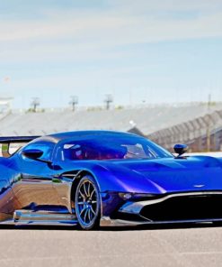 Aston Martin Vulcan paint by numbers