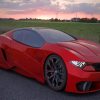 BMW M9 Concept paint by numbers