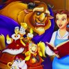 Beauty And The Beast Paint By Numbers