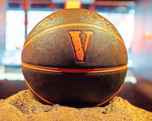 Black Vlone Basketball paint by numbers