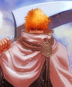 Ichigo Kurosaki Bleach Anime paint by numbers