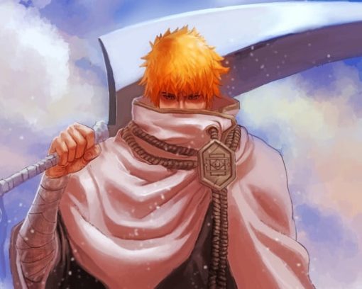 Ichigo Kurosaki Bleach Anime paint by numbers