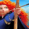 Brave Cartoon Hero Merida paint by numbers