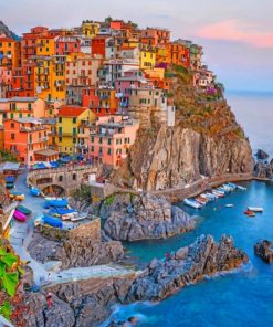 Cinque Terre National Park Italy paint by numbers