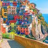 Cinque Terre National Park Portugal paint by numbers