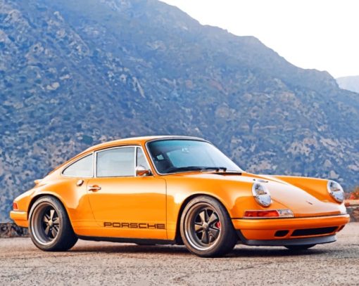 Classic Porsche 911 Gt3 paint by numbers