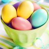 Colorful Easter Eggs paint by numbers