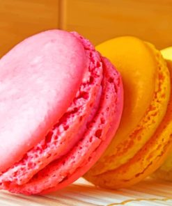 Colorful Macaroons paint by numbers