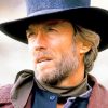 Cowboy Clint Eastwood Paint by numbers