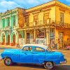 Cuba Houses In Havana Street Paint By Numbers