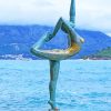 Dancer Statue In Budva Montenegro paint by numbers