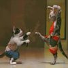 Dancing Crazy Cat Paint By Numbers