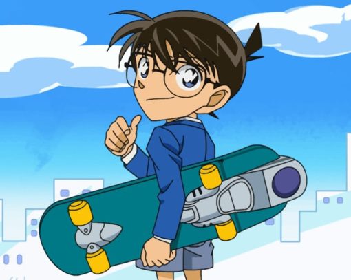 Detective Conan Anime paint by numbers