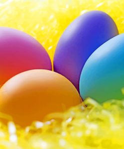 Easter Eggs For Celebration paint by numbers