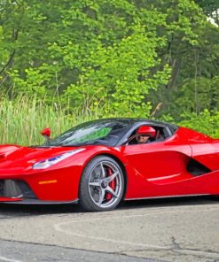 Ferrari LaFerrari Aperta paint by numbers