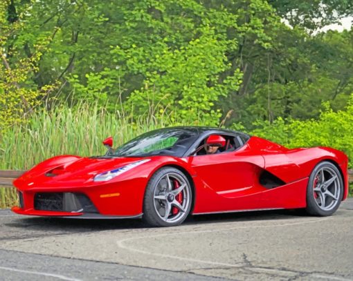 Ferrari LaFerrari Aperta paint by numbers