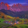 Italian Alps Paint By Numbers