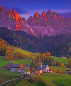 Italian Alps Paint By Numbers