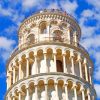 Italy Pisa Tower Monument paint by numbers