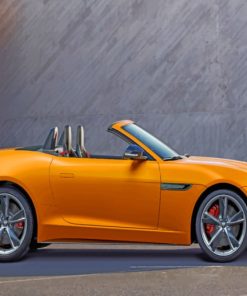 Jaguar F Type Convertible paint by numbers