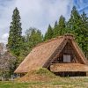 Japan House In Shirakawa Village paint by numbers