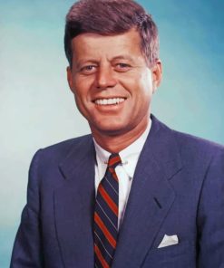 John F Kennedy paint by numbers