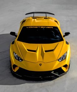 Lamborghini Huracan Performante paint by numbers