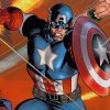 Marvelous Captain America Paint By Numbers