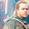 Actor Matt Damon paint by numbers