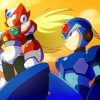 Mega Man X Cartoon paint by numbers