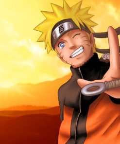 Ninja Master Naruto Uzumaki paint by numbers