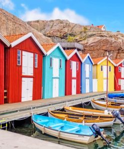 Scandenevia Colorful Houses