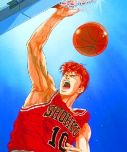 Slam Dunk Anime paint by numbers