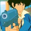 Spike Spiegel Cowboy Bepop paint by numbers