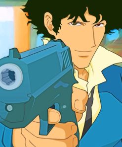 Spike Spiegel Cowboy Bepop paint by numbers