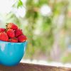 Strawberry Fruit In Cup paint by numbers