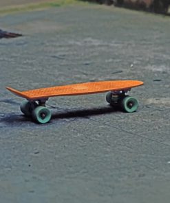 Street Asphalt Skateboard paint by numbers