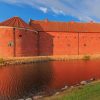 Sweden Fortress River Bridge Landskrona paint by numbers