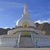 Temples India Shanti Stupa Leh District Ladakh paint by numbers